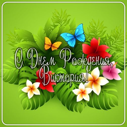 Открытки Виктории с Днем Рождения — прекрасный выбор!
