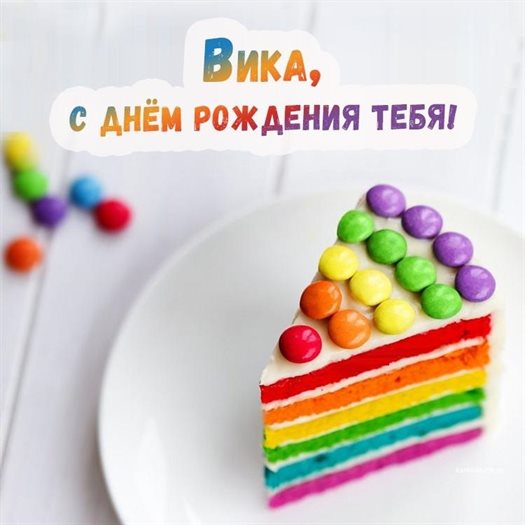 Подарите улыбку: Открытки Виктории с Днем Рождения