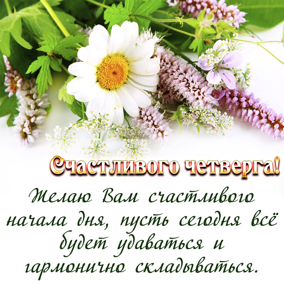 От души: Красивые картинки с четвергом