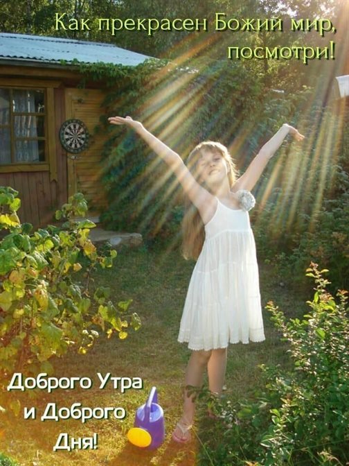 Нежные поздравления для Открытки с добрым утром красивые бесплатно