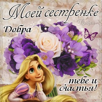 Чудесные поздравления для Открытки сестре с Днем Рождения