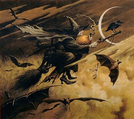 Яркие пожелания для Открытки на Вальпургиеву ночь